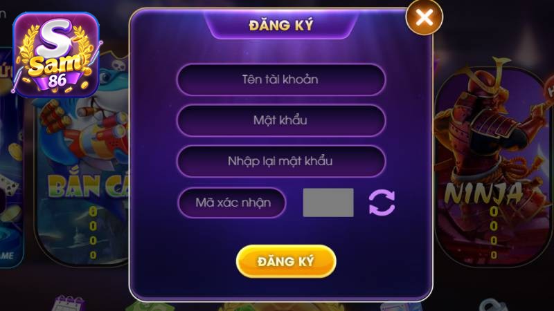 Quy trình đăng ký SAM86 đơn giản chỉ với 4 bước