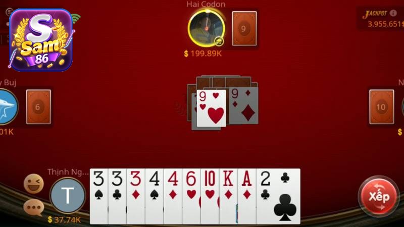 Game đánh bài tiến lên: Đỉnh cao so tài thưởng lớn tại SAM86