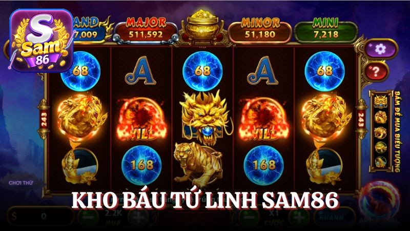 Điểm mạnh của Kho Báu Tứ Linh tại SAM86
