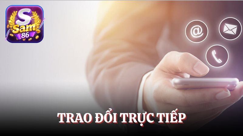 Tính năng live chat cho phép trao đổi trực tiếp 24/7