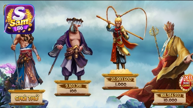 Tây Du Ký game mở ra cơ hội nổ hũ lớn, đổi thưởng cao