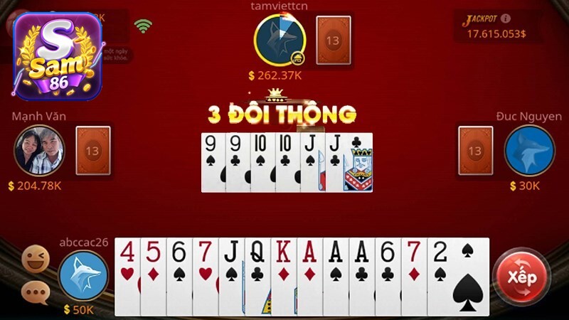 Game bài tiến lên miền nam có luật chơi đơn giản, phù hợp với người mới chơi.